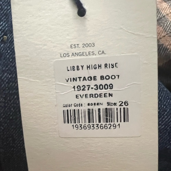 NWT Citizens of Humanity Libby Relaxed Bootcut Jeans Women’s Size 26 - Picture 11 of 16